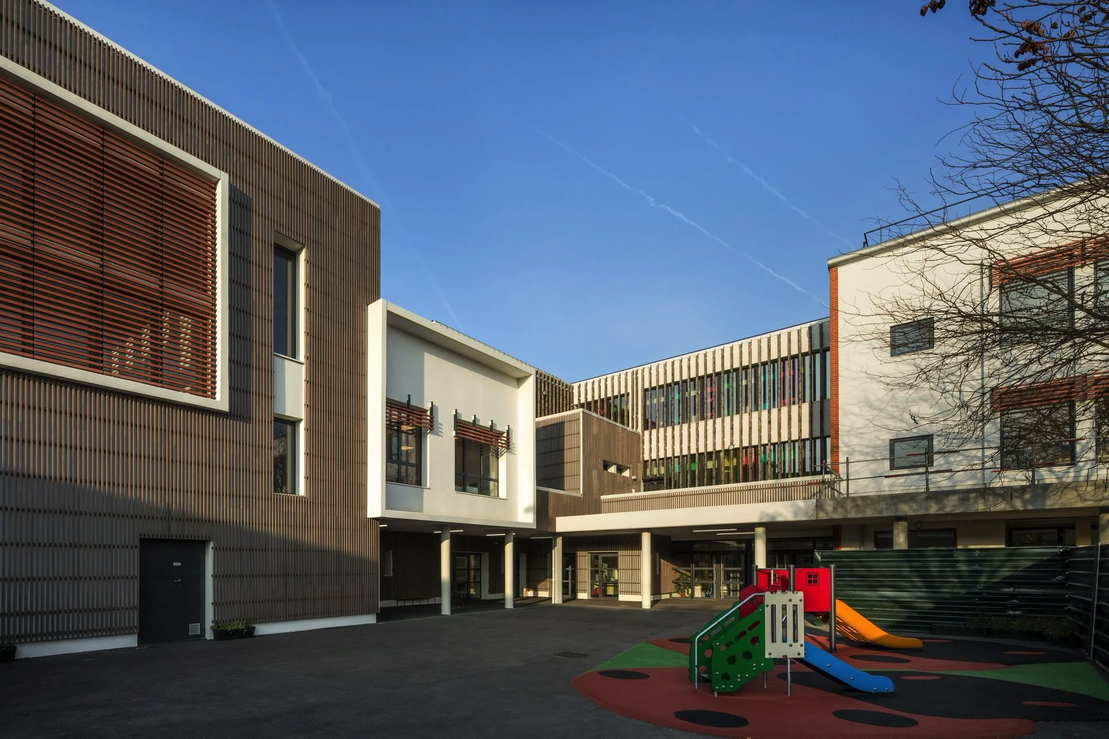Construction de l’école Joliot-Curie — Le Plessis-Robinson (92) (photo 2)