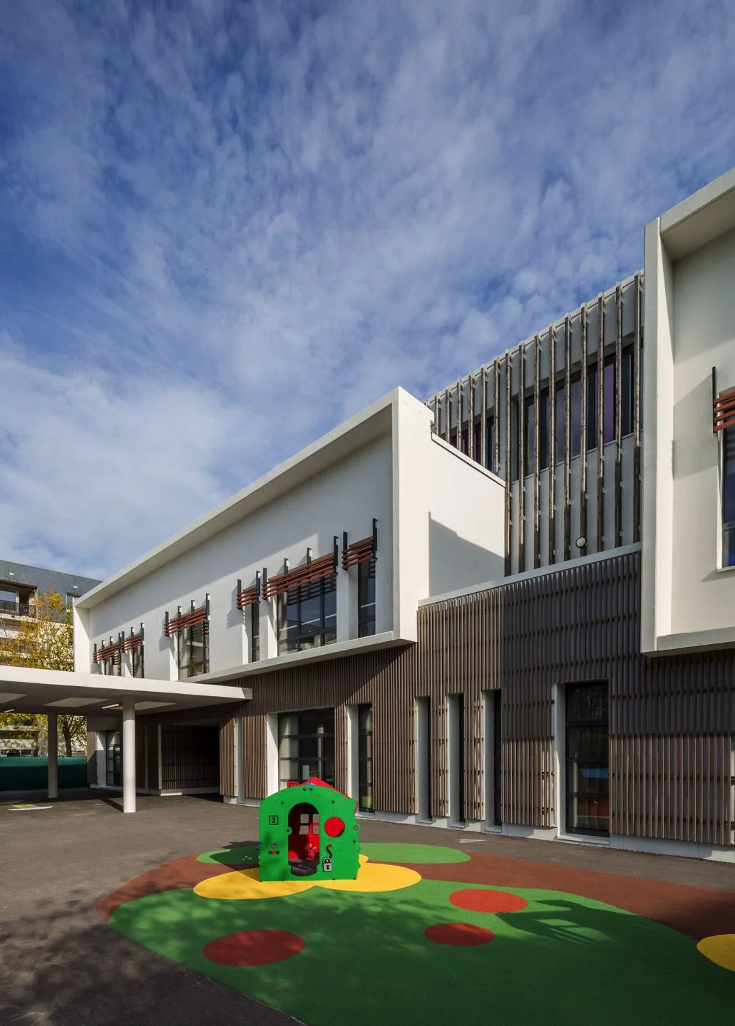 Construction de l’école Joliot-Curie — Le Plessis-Robinson (92) (photo 4)